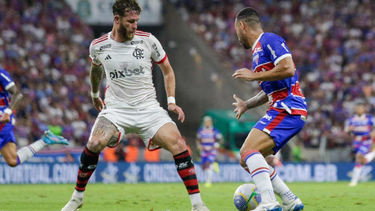 Flamengo desafia Fortaleza no Castelão, mas vantagem carioca pode ser decisiva na vitória