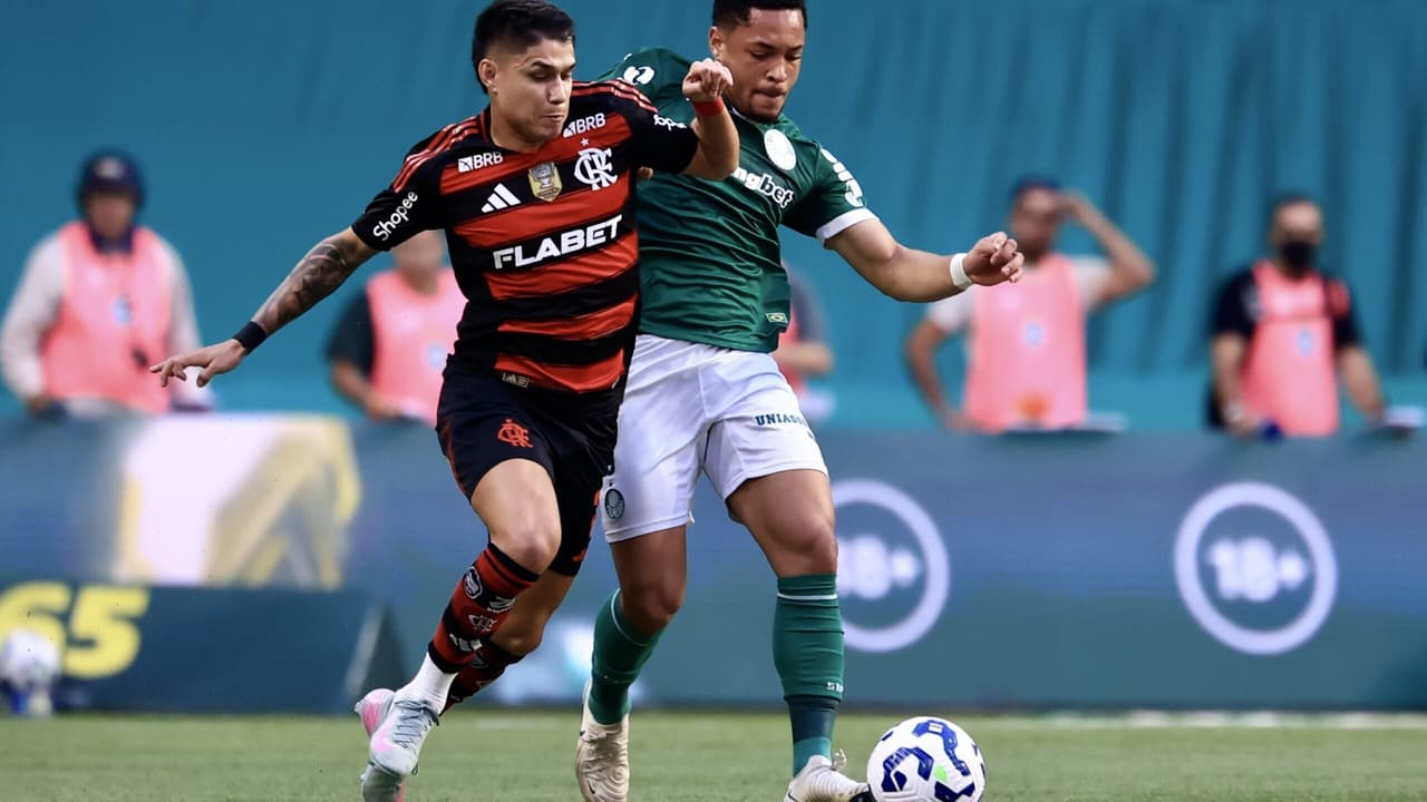 Flamengo e Palmeiras se enfrentam em duelo decisivo pelo título do Brasileirão
