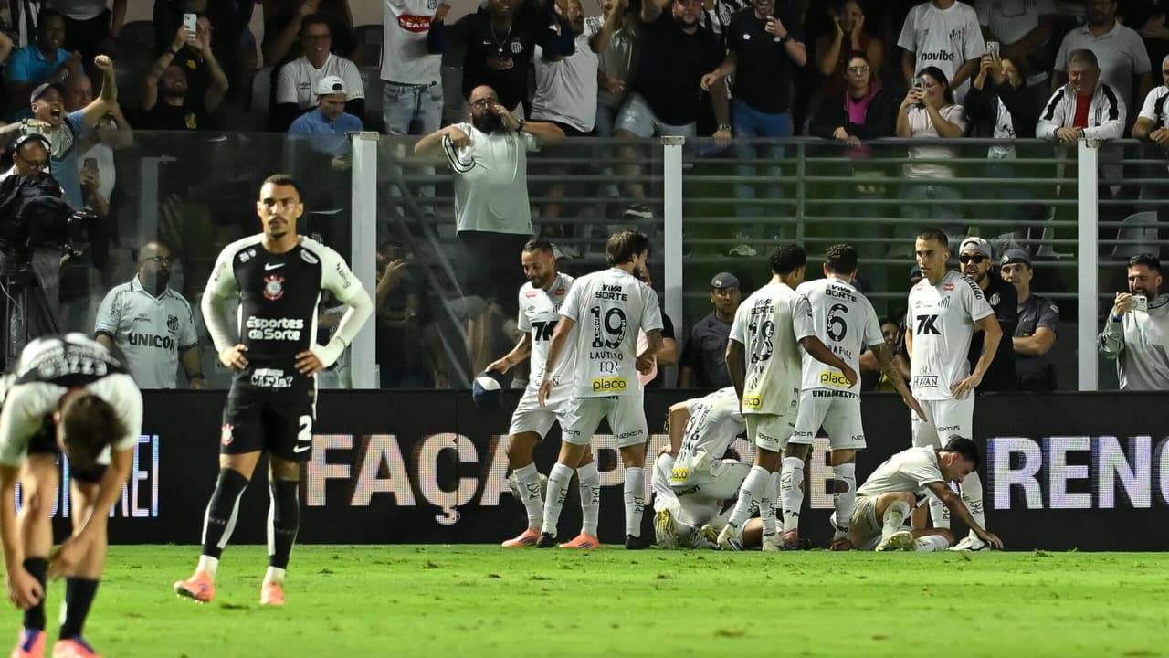 Raniele critica primeiro tempo do Corinthians contra o Santos: 