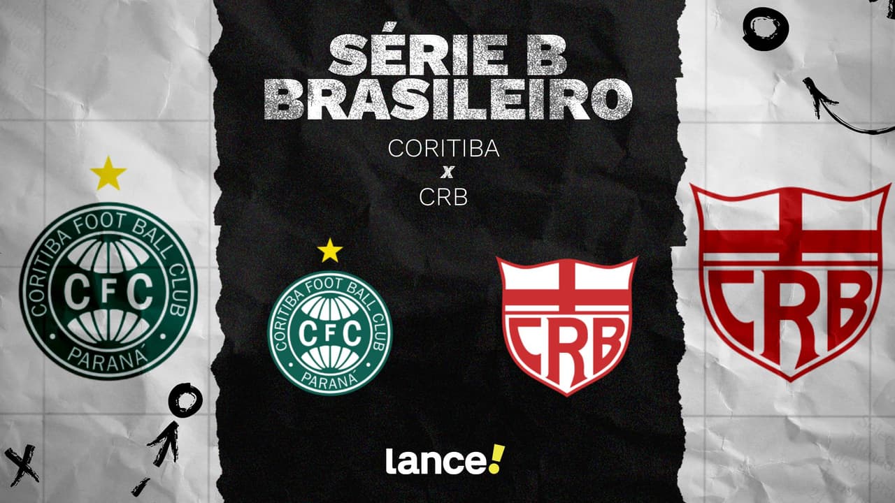 Coritiba x CRB: onde assistir e escalações do jogo da Série B