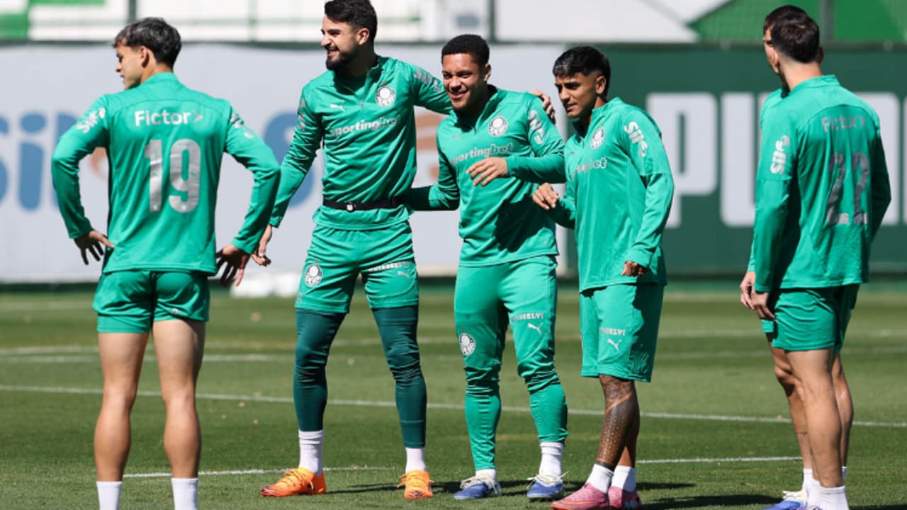 Palmeiras se prepara para desafio no Equador; veja a provável escalação antes do embarque