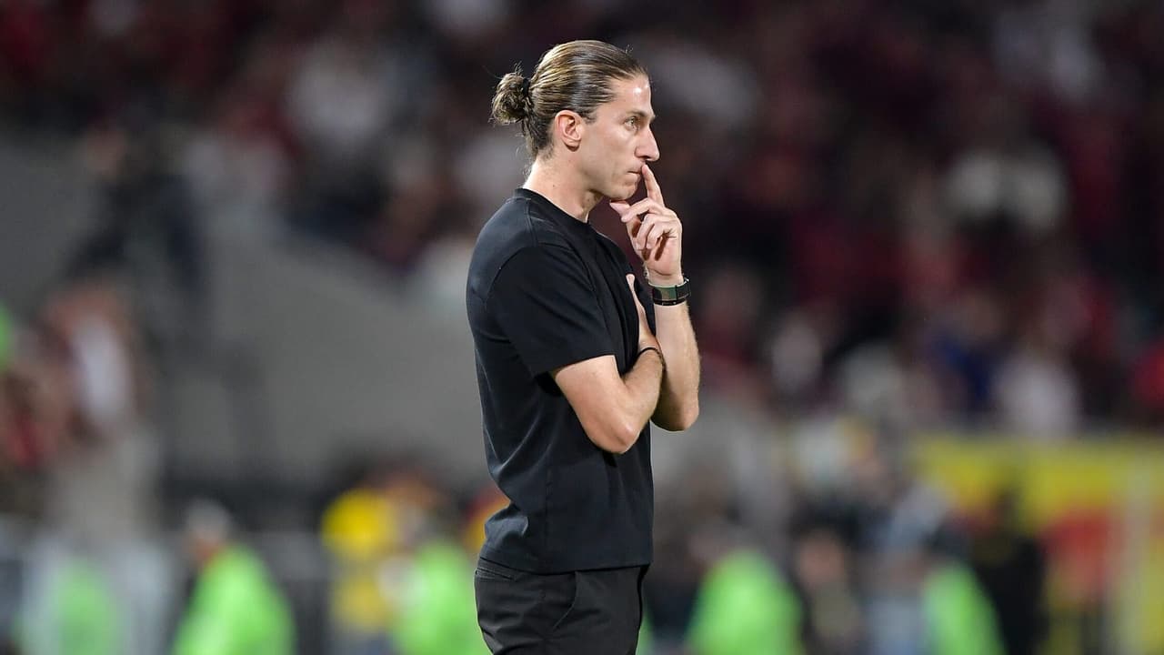 Filipe Luís detalha ausência de Pedro e explica escolhas do Flamengo contra o Cruzeiro