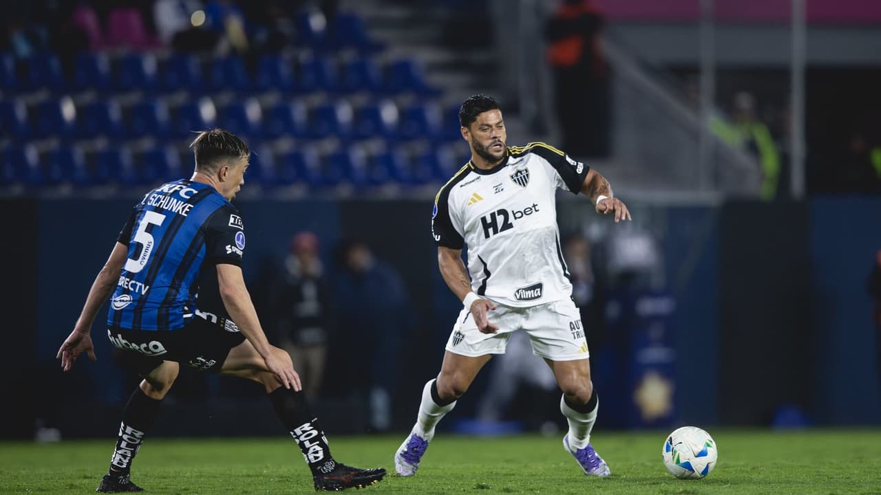 Hulk é importante na busca do empate e chega a 50 assistências pelo Atlético-MG