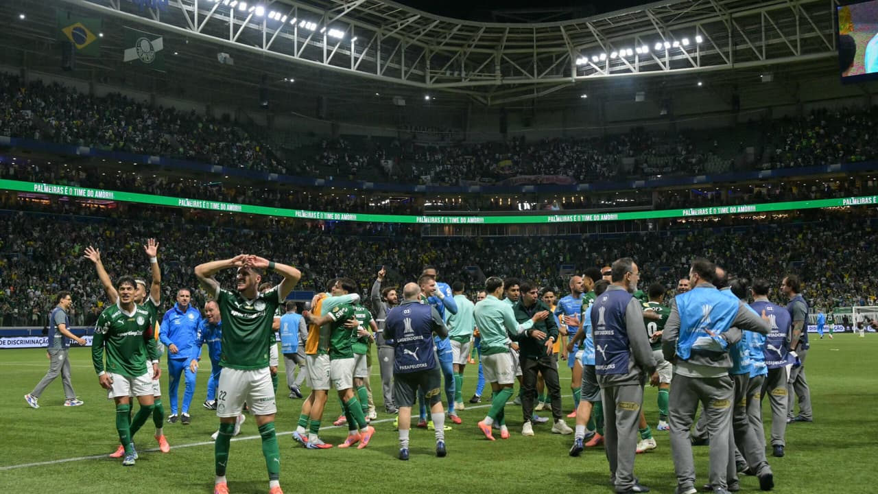 Torcedores do Flamengo reagem com fervor à vitória do Palmeiras sobre a LDU na Libertadores