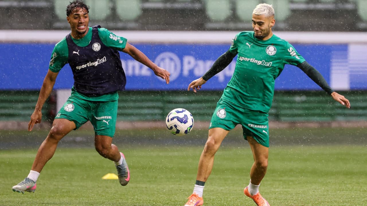Palmeiras finaliza treinos para duelo contra o Juventude; confira a provável escalação
