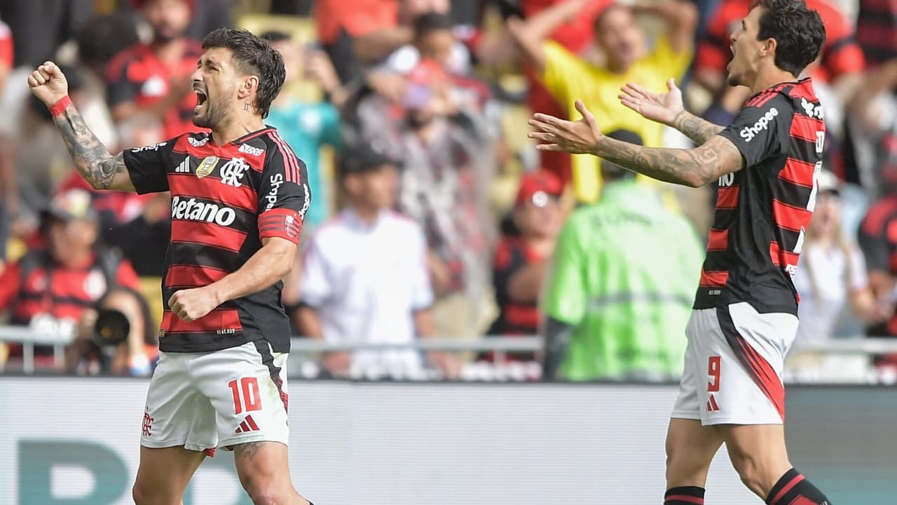 Pedro brilha, arma jogada para Arrascaeta e faz torcida do Flamengo explodir