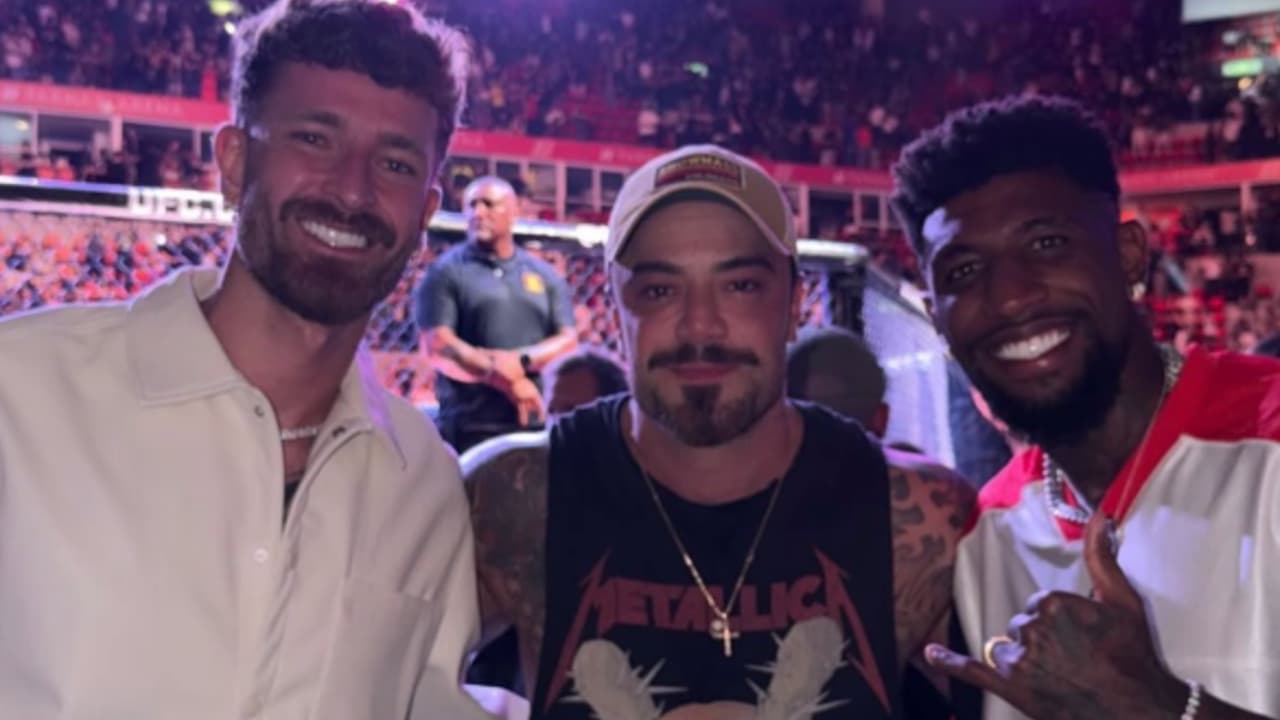 Charles Do Bronx vence no UFC Rio com presenças ilustres do Flamengo