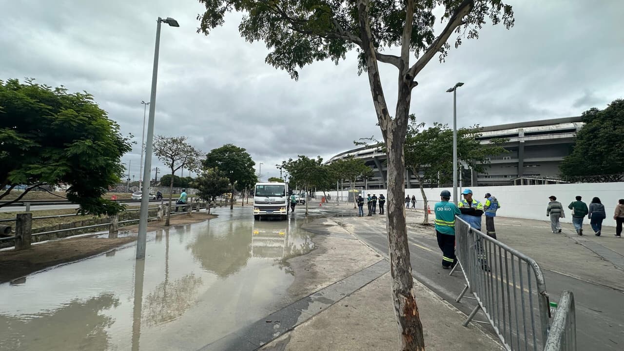 Rio de Janeiro em alerta de chuva intensa no dia de Flamengo x Palmeiras