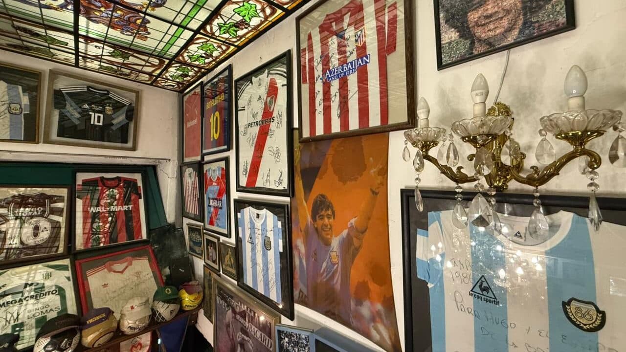 Maradona em mente: La Brigada é parada obrigatória antes do confronto entre Racing e Flamengo