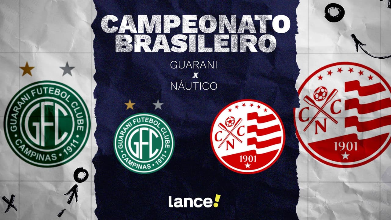 Guarani x Náutico: onde assistir ao vivo, horário e prováveis escalações