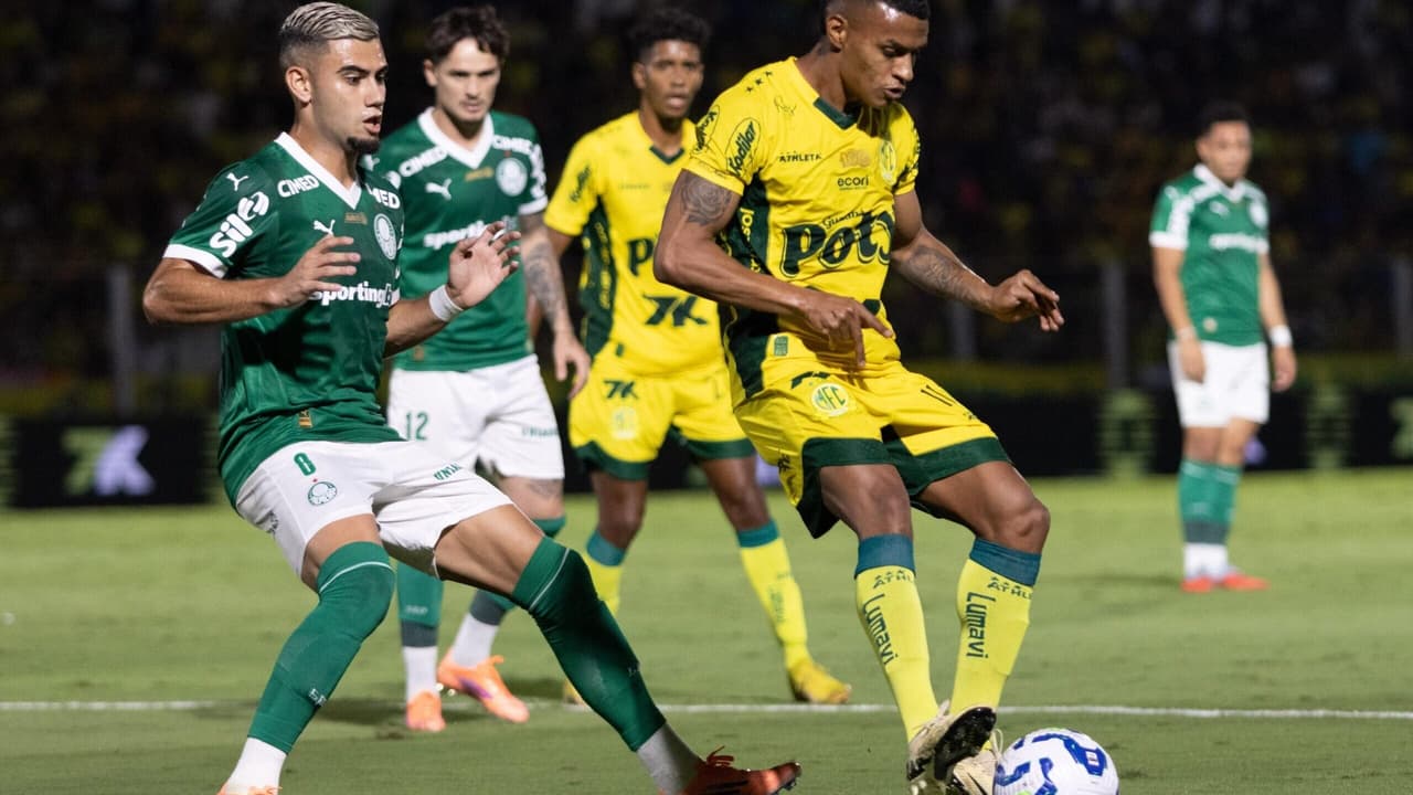 Palmeiras desperdiça vitória contra o Mirassol e vê liderança encolher no campeonato