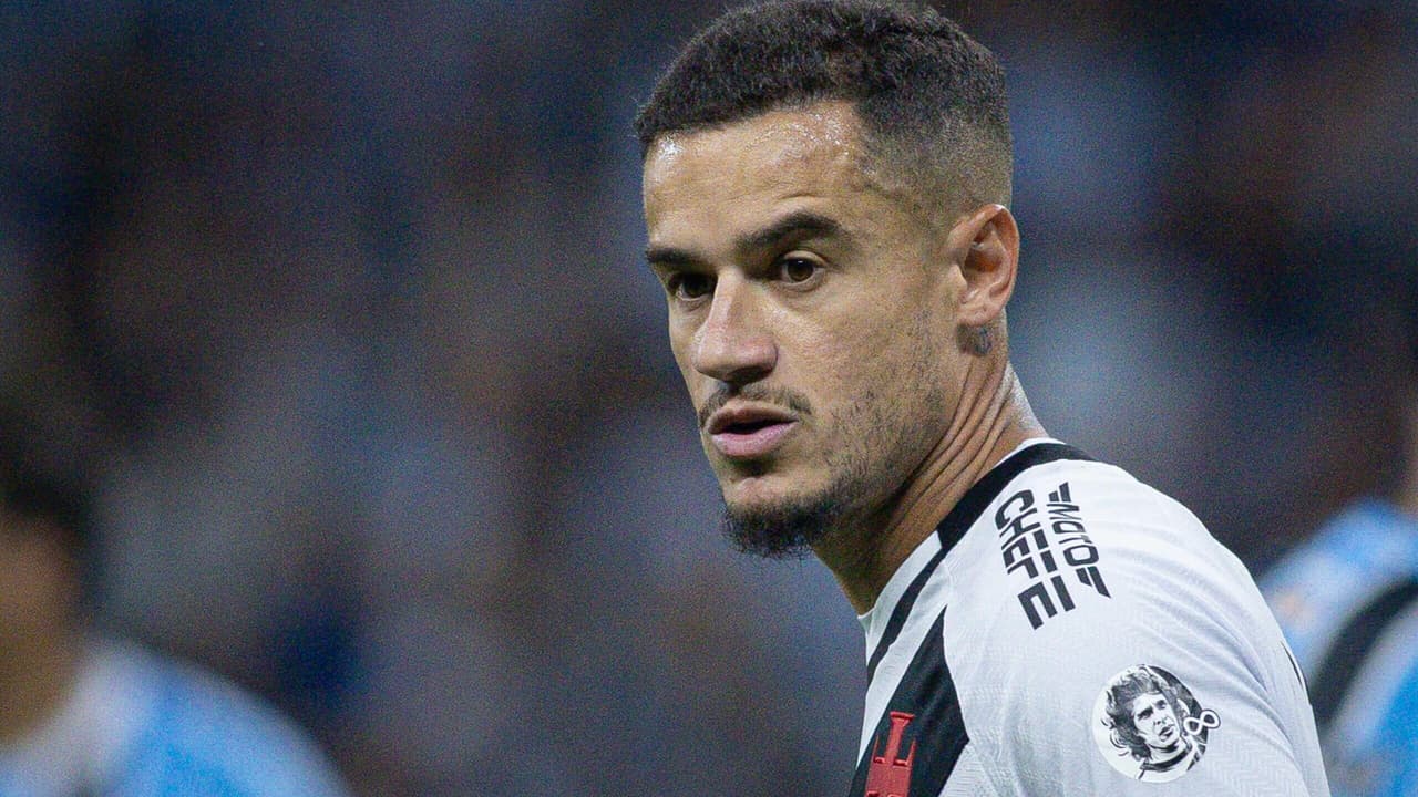 Phillipe Coutinho desfalca o Vasco para a partida contra o Bahia