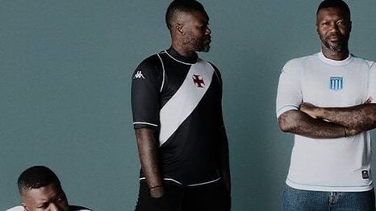 Kappa divulga primeiras imagens da camisa do Vasco da linha Kombat 2000
