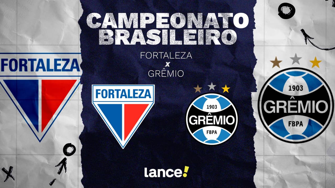 Fortaleza x Grêmio: onde assistir ao vivo, horário e escalações