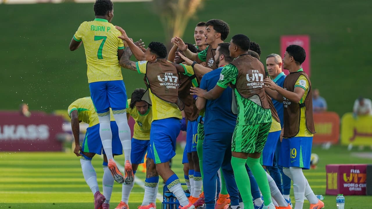 Brasil enfrenta a Indonésia pelo Mundial Sub-17; acompanhe ao vivo