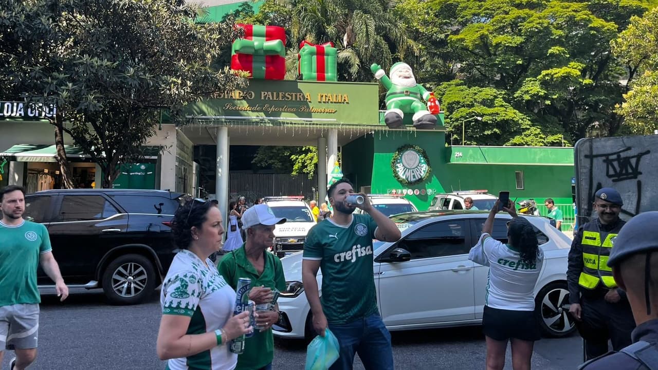 PM reforça segurança na Allianz Arena para proteger torcida do Palmeiras na final da Libertadores