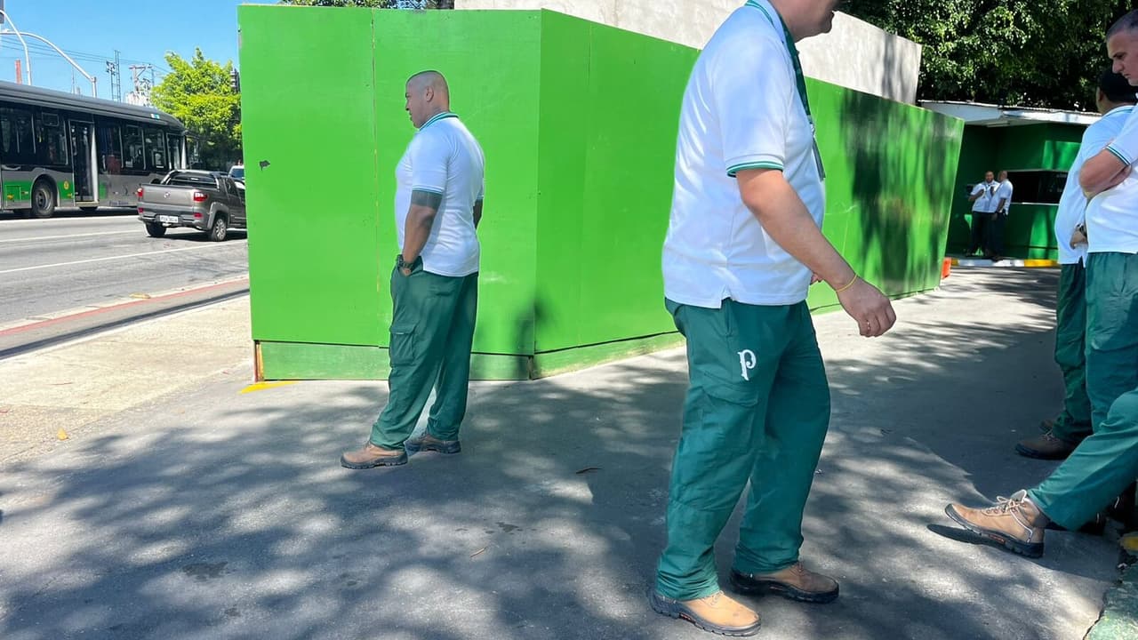 Palmeiras reforça segurança no CT após derrota na Libertadores, clima de tensão se instala