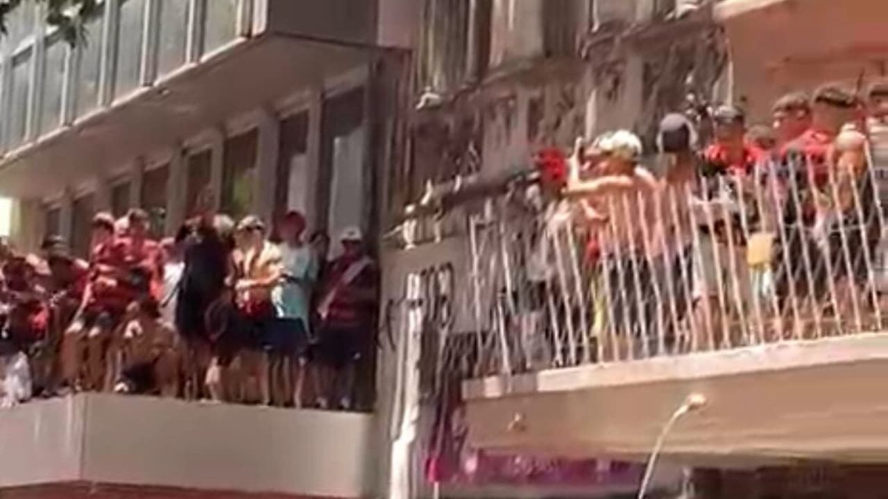 Empresário desafia Flamengo após atraso do trio: ocupação nas marquises prejudica a apresentação