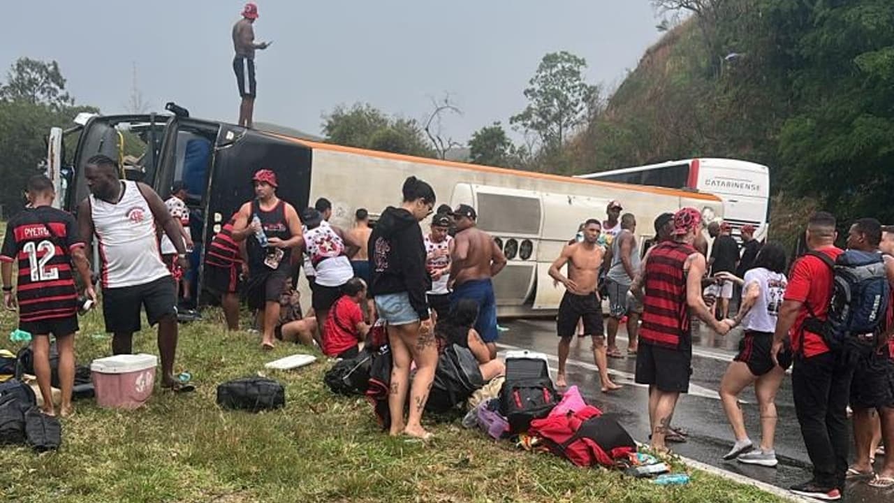 Após acidente, torcedor do Flamengo embarca para Lima e afirma: Estou na luta pela vitória