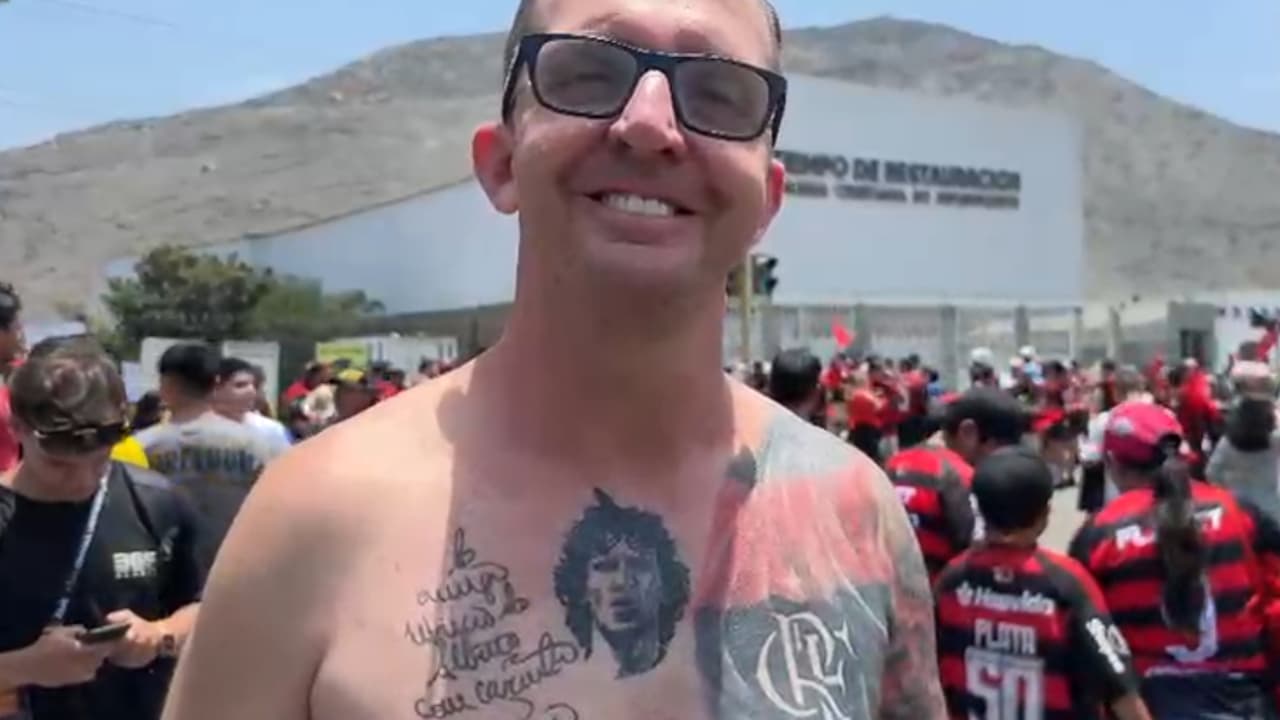 Após Zico e Gabigol, flamenguista revela desejo por tatuagem do próximo ídolo do Rubro-Negro