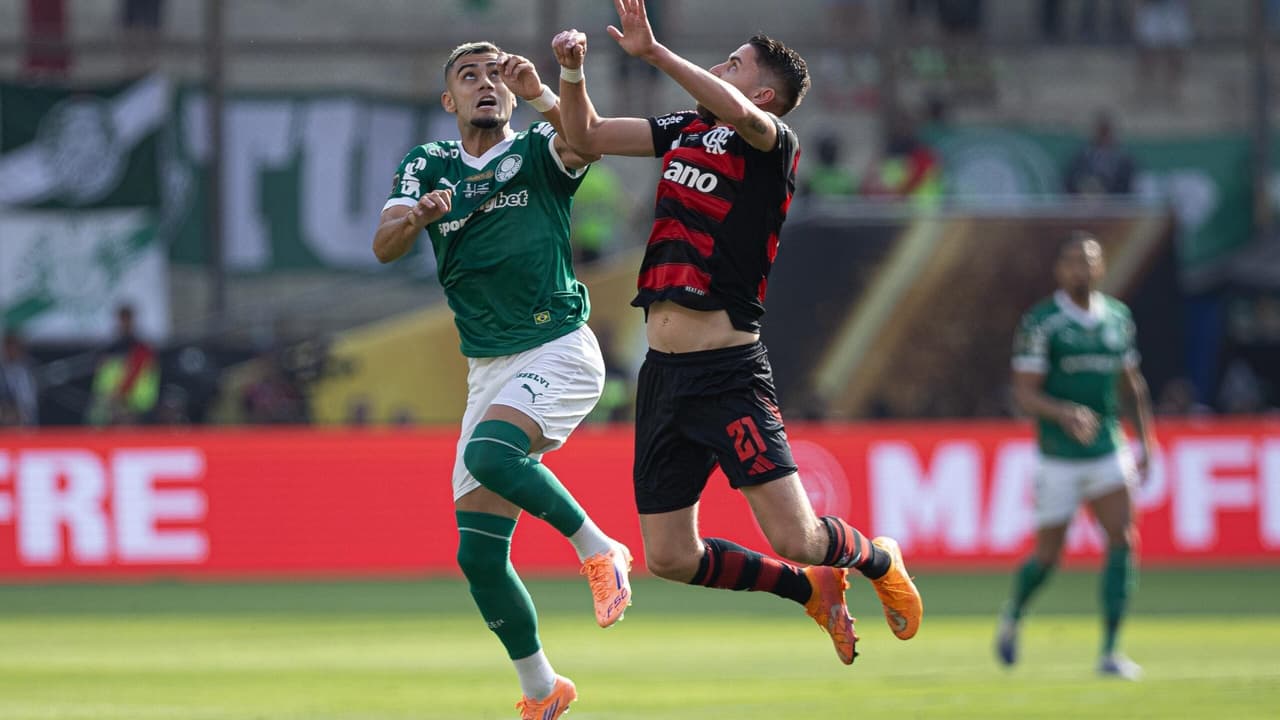 Palmeiras desafia Flamengo e assume a liderança no ranking de clubes da Conmebol; confira a listagem atualizada