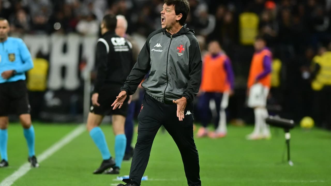 Diniz, do Vasco, dispara comparação: gramado do Corinthians lembra muito o sintético do clube