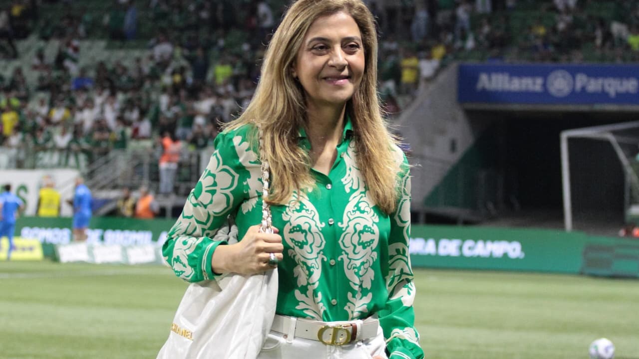 Leila Pereira, do Palmeiras, dispara provocação ao Flamengo; torcedores reagem ao vivo: 