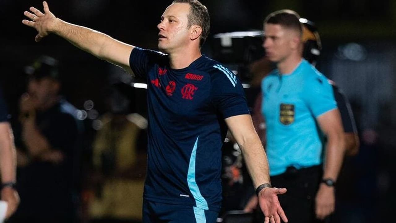 Filipe Luís é arma secreta: Técnico do sub-20 do Flamengo revela plano ousado contra o Mirassol