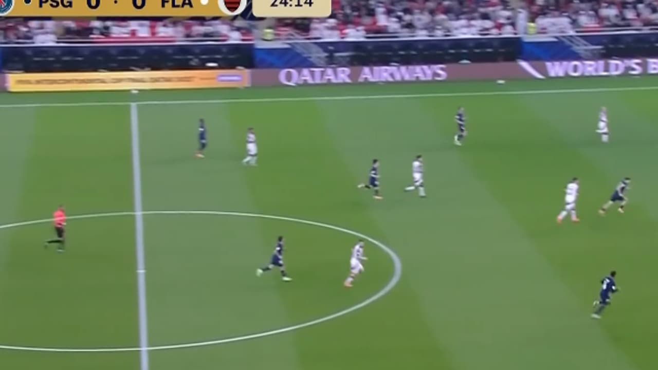 Falha imperdoável durante PSG x Flamengo deixa torcedores atônitos: Que loucura
