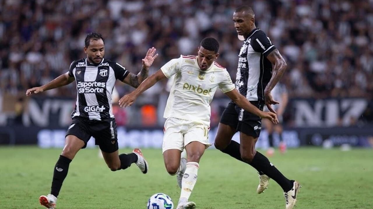 Flamengo desafia Ceará no Maracanã: a luta pela parte de cima da tabela esquenta!