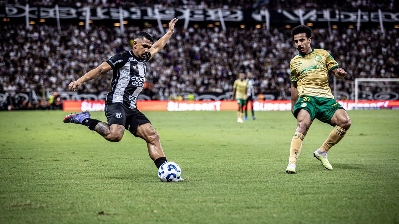 Ceará desafia Palmeiras em decisão, mas enfrenta retrospecto desfavorável e pressão nos bastidores