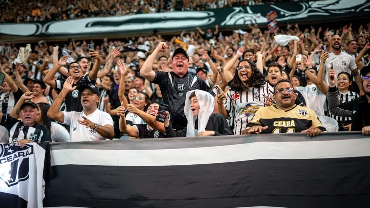 Ingressos para o duelo entre Ceará e Palmeiras à venda: confira preços e como garantir o seu!