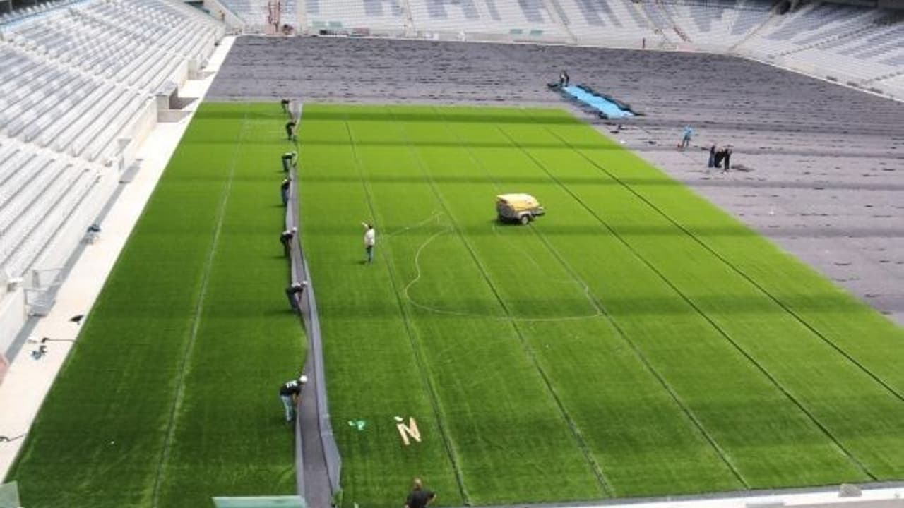 Palmeiras e Flamengo, em jogo tenso, contestam uso do gramado sintético para nova temporada