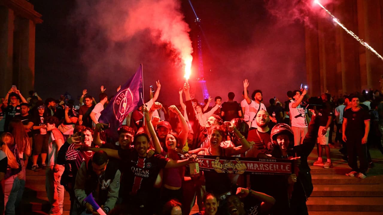 Torcedores do PSG reagem com descontentamento à final do Mundial entre Flamengo e rival europeu