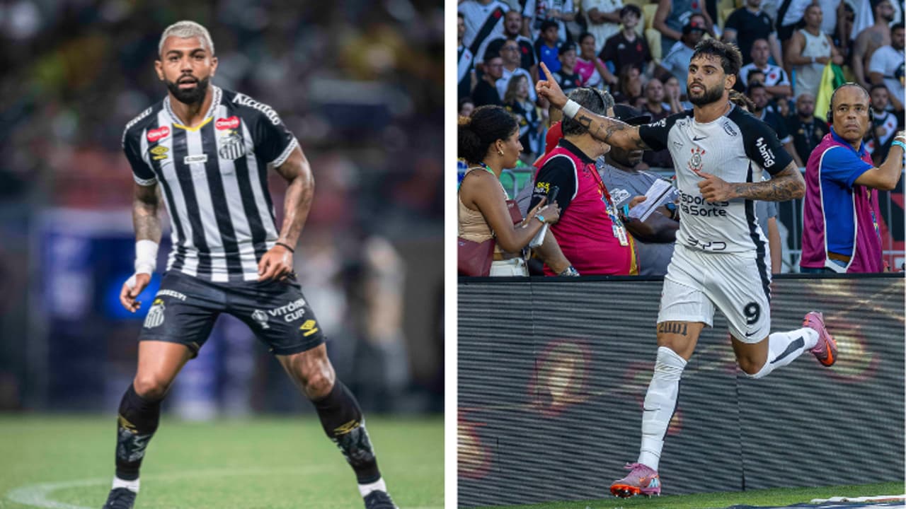 Gabigol e Yuri Alberto em embate à parte: Santos e Corinthians se enfrentam com números de peso!