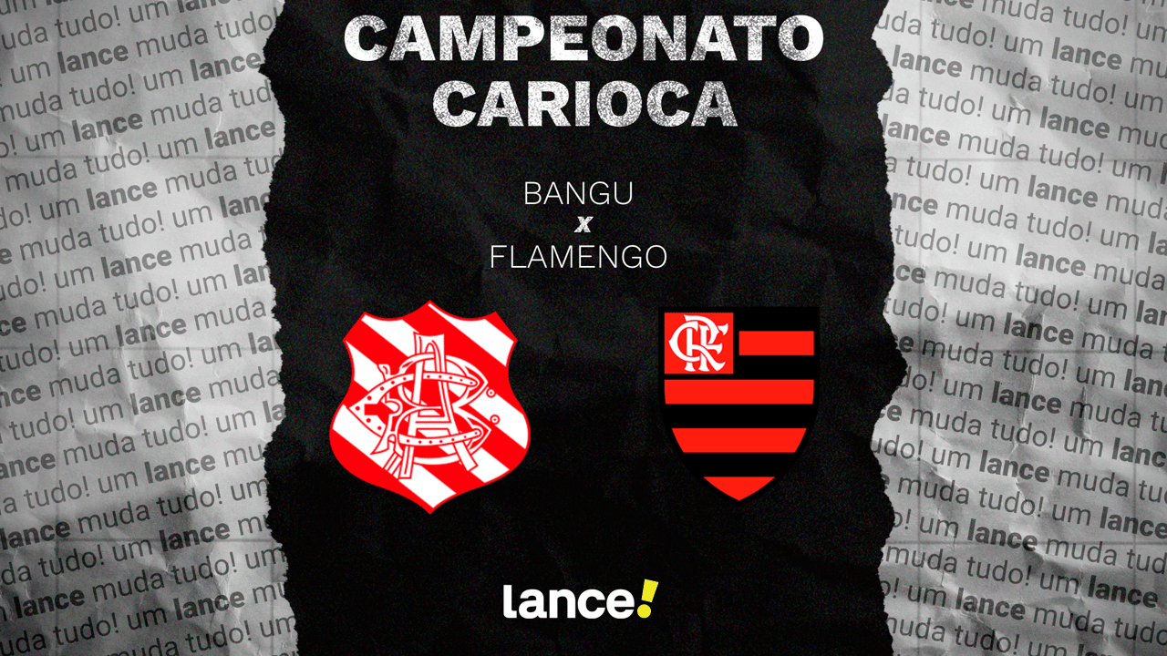 Bangu e Flamengo se enfrentam no Campeonato Carioca: onde assistir e escalações em destaque