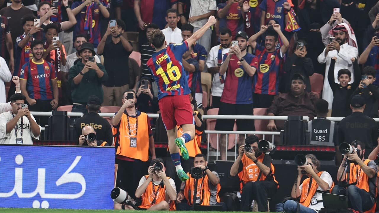 Barcelona bate recorde na Supercopa da Espanha com goleada sobre Bilbao