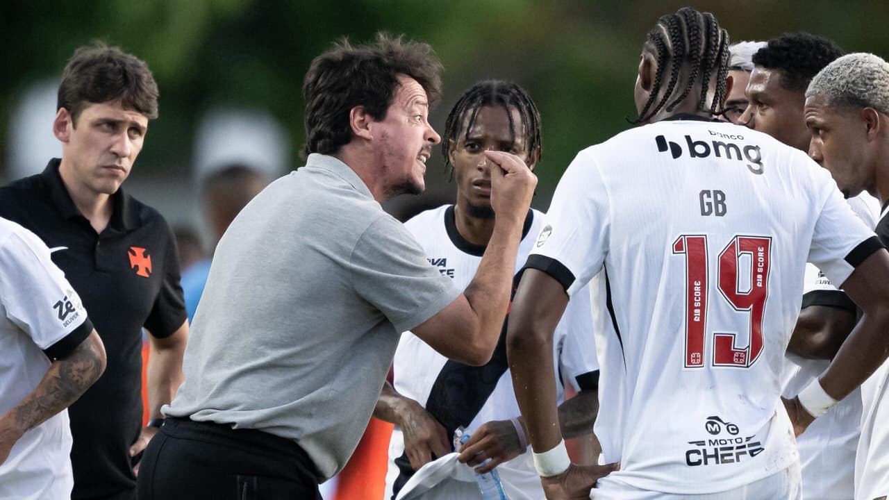 Diniz admite mau desempenho do Vasco contra Nova Iguaçu e aponta motivo :  Faltou  