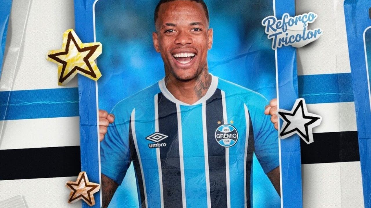 Grêmio confirma a contratação de Caio Paulista, ex-Palmeiras, e promete novidade no elenco