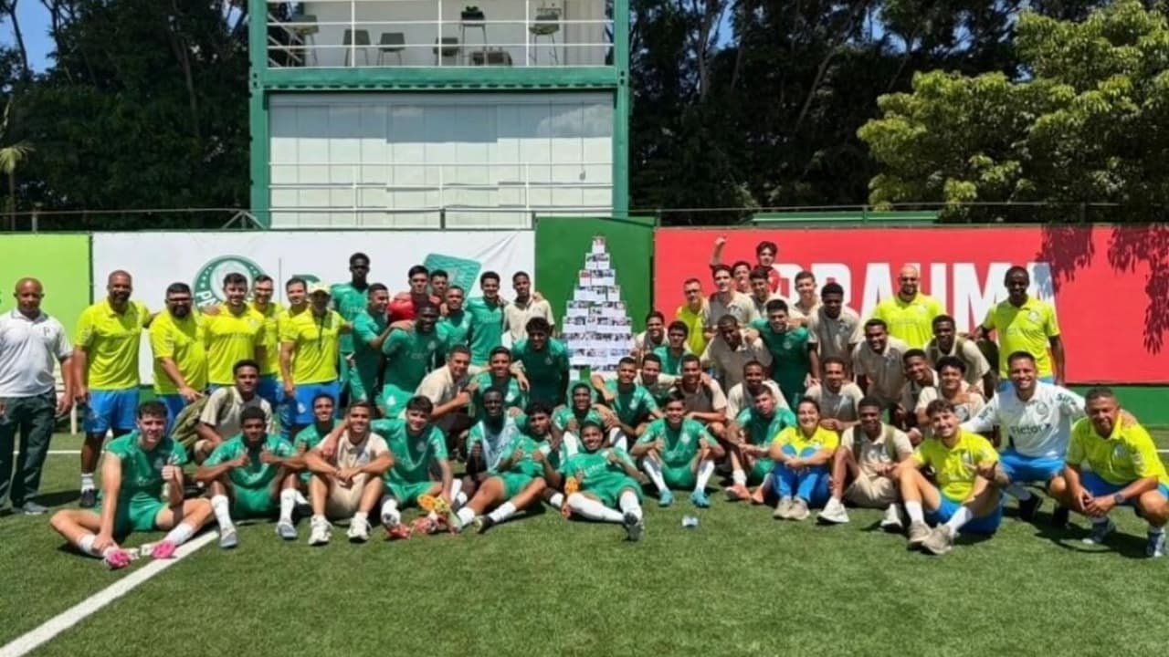 Palmeiras revela lista de inscritos para a Copinha e aposta em atletas do profissional no torneio