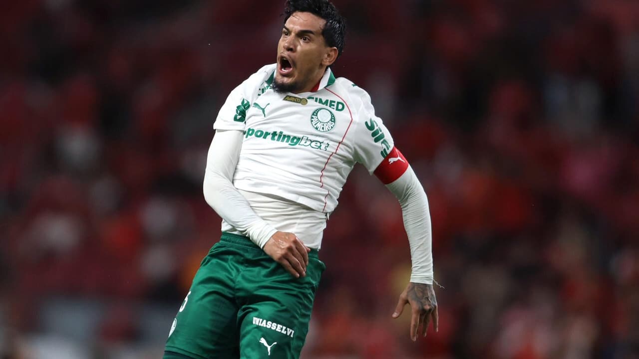 Palmeiras se impõe e derrota Internacional com gols de Gómez, Roque e Andreas