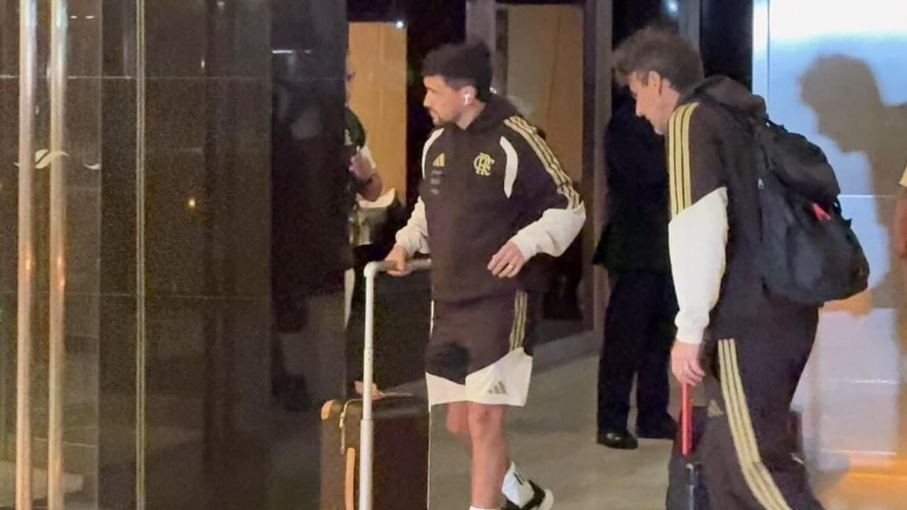 Flamengo desembarca na Argentina para o duelo decisivo da Recopa Sul-Americana