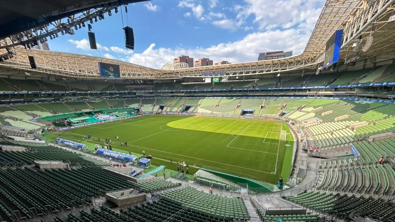 Palmeiras Retorna ao Allianz Parque e Recebe Elogios pelo Estado do Gramado