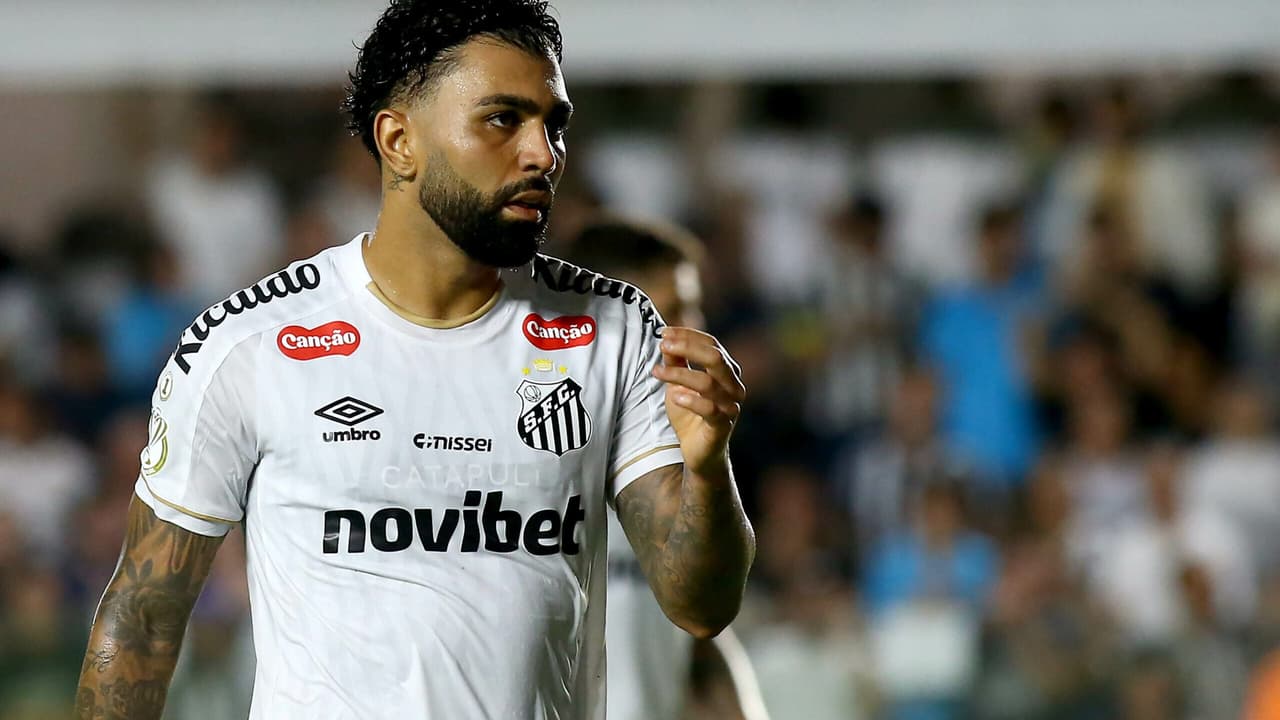 Gabigol desmente receios e se coloca à disposição do Santos para o clássico no sintético contra o Palmeiras — Futebol