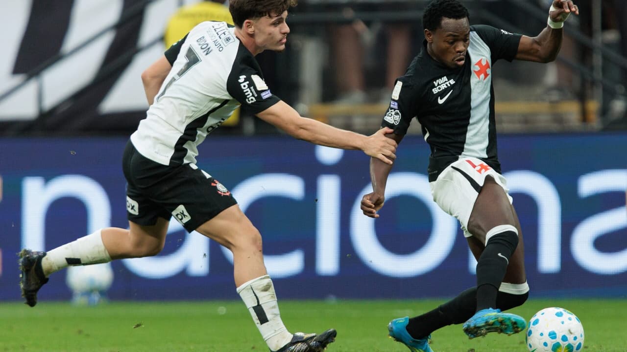 Atitude de Corinthians após vitória contra o Vasco viraliza: 'Se fosse o contrário'