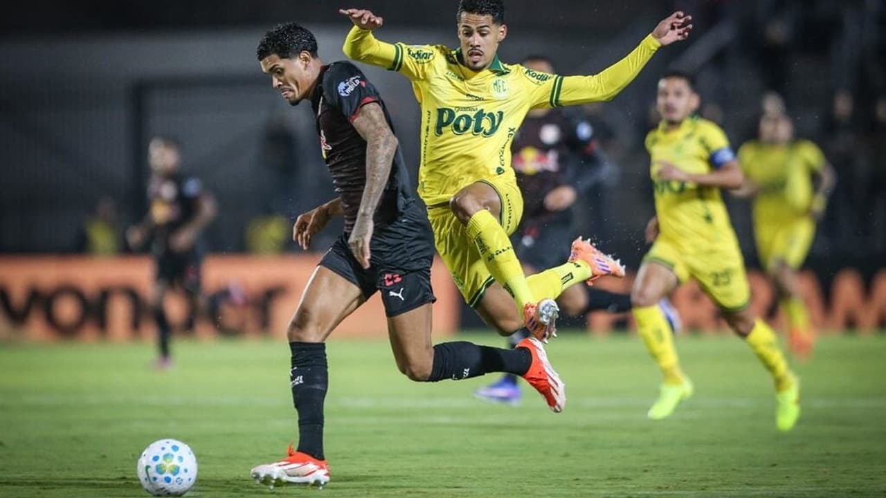 Veja gols em Bragantino x Mirassol: Lucas Barbosa abre o placar e Victor Luís empata