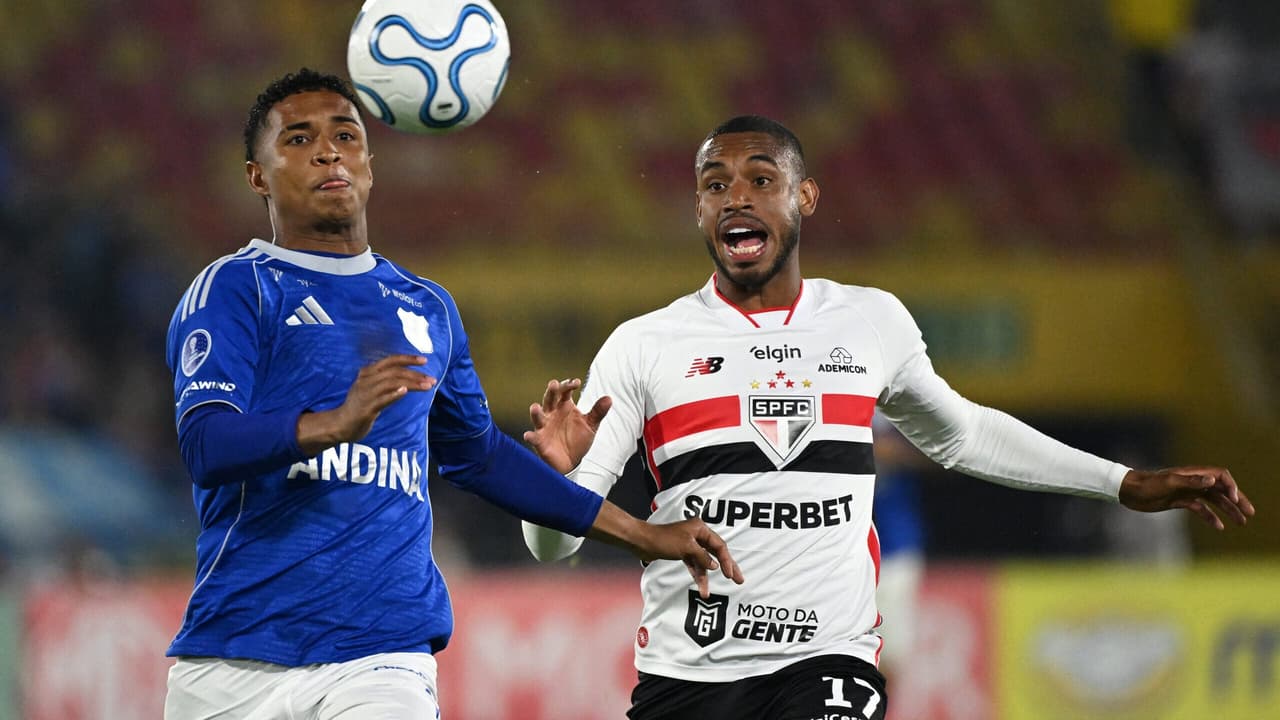 São Paulo segura topo do grupo com empate sem gols diante do Millonarios na Sul-Americana — Futebol