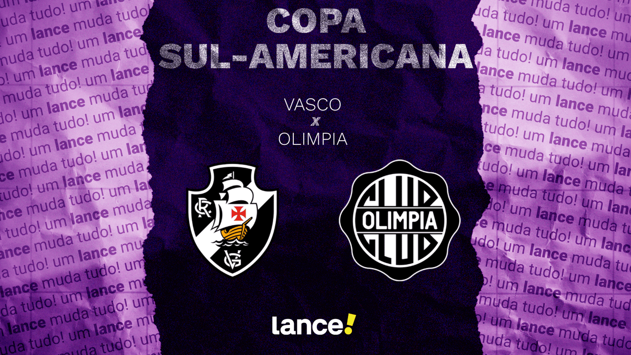 Vasco encara Olimpia na Sul-Americana: escalações prováveis e transmissão exclusiva — Futebol