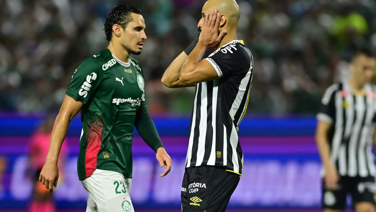 Palmeiras x Santos: IA aponta resultado surpreendente no clássico