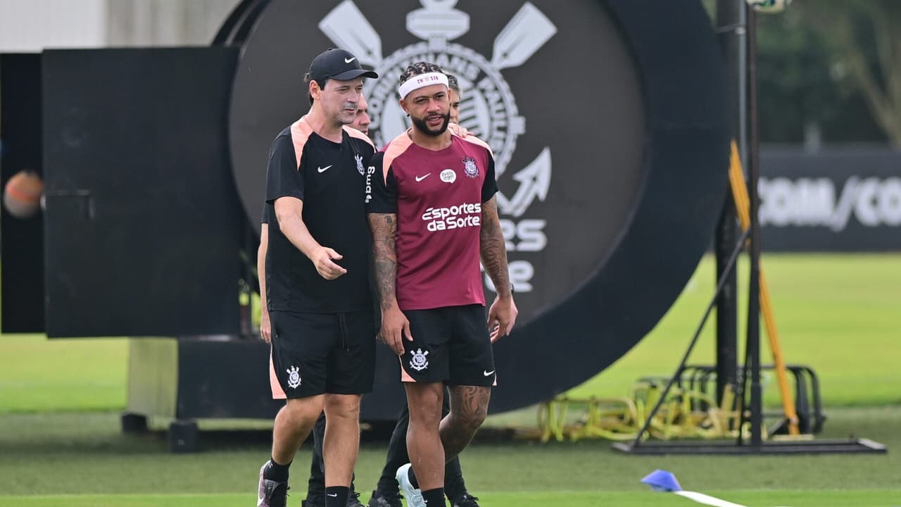 Diniz projeta retorno de Memphis e reforça desejo de mantê-lo no Corinthians — Futebol